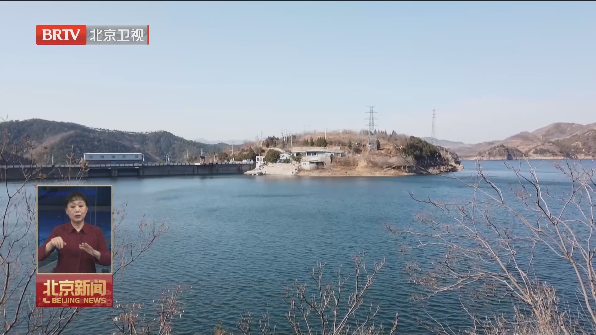 潮白河开启春季生态补水