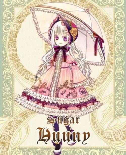 十二星座专属二次元美少女插画,双子座神秘,处