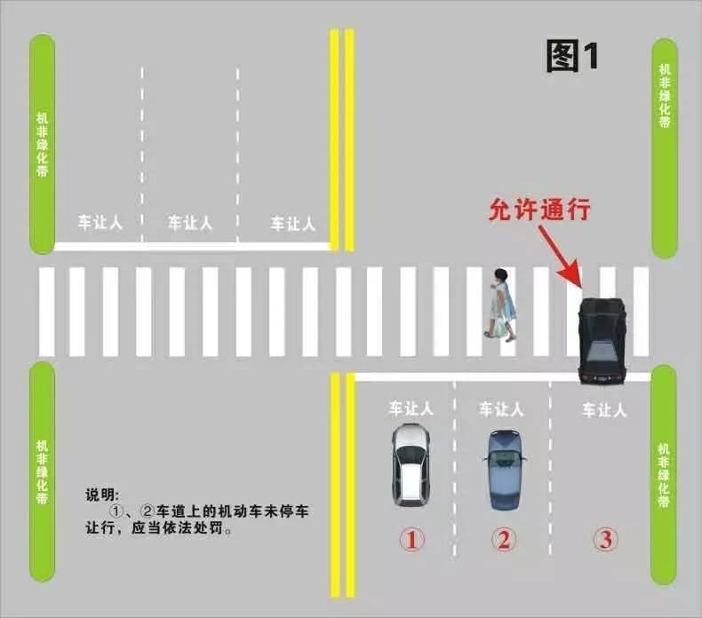 交通规则示意图图片