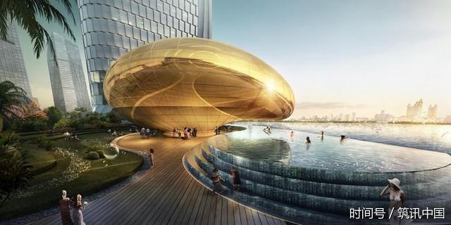 筑讯设计:Aedas为中国珠海打造二龙戏珠文化旅游综合体