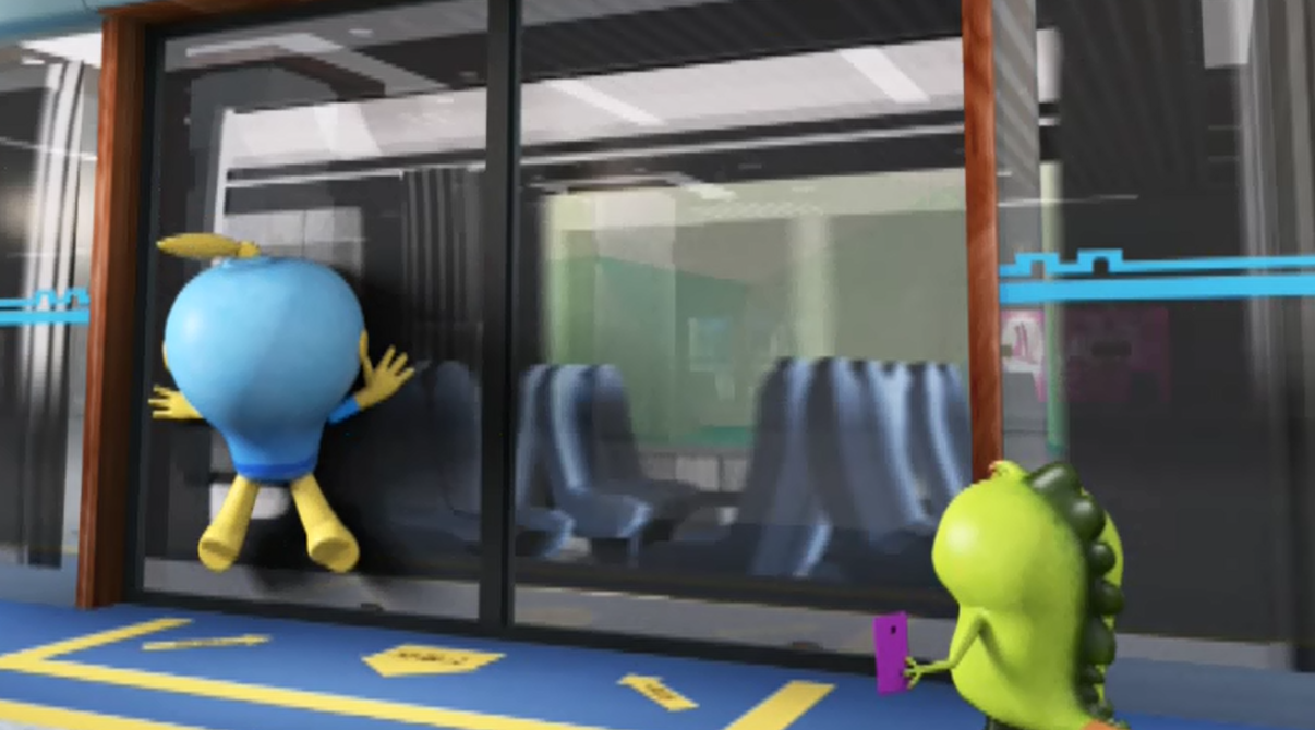 哈哈爱公益系列ID-地铁篇 哈哈爱公益系列ID-地铁篇