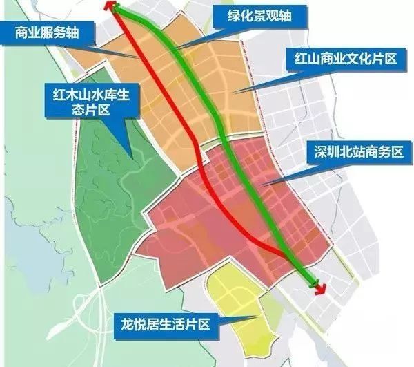 深圳龙华区北站商务中心区+观澜二手房价最新