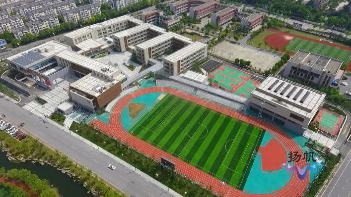 邗江区实验学校蒋王分校揭牌 今秋投入使用