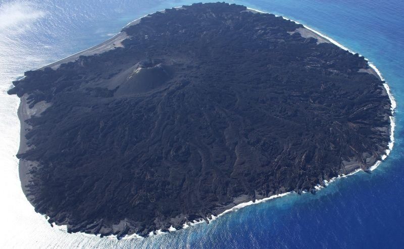 因火山喷发 日本国土面积增加约2平方公里