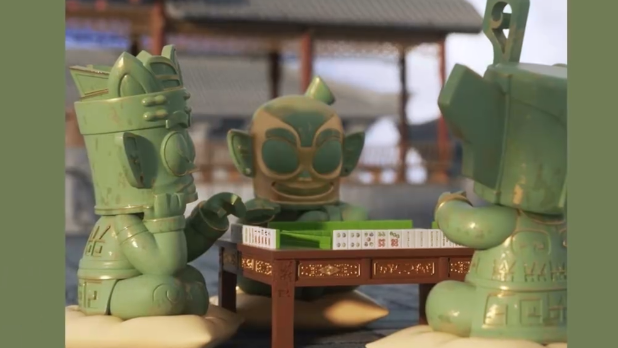这很四川!蜀绣、变脸、打麻将…三星堆文创萌出圈! 这很四川!蜀绣、变脸、打麻将…三星堆文创萌出圈!