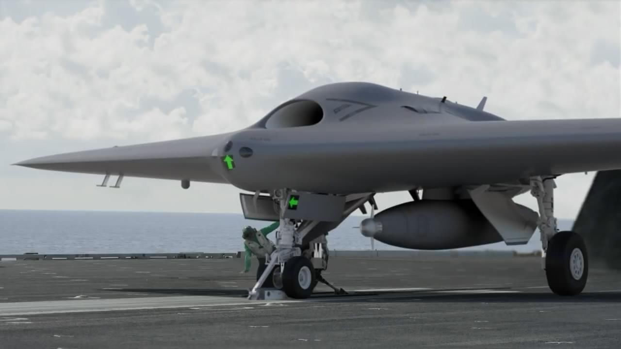 洛马展自研MQ25无人机方案 扩展F35作战半径