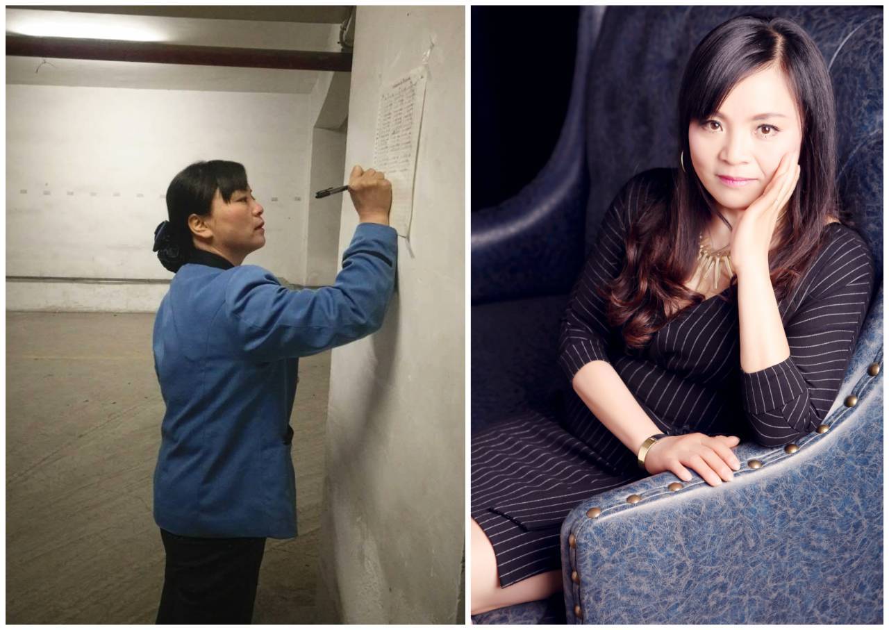 电子科大为宿管阿姨拍艺术照 她们原来这么美