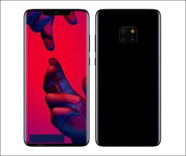 华为mate20真机上手, 美人尖屏幕+后置正方