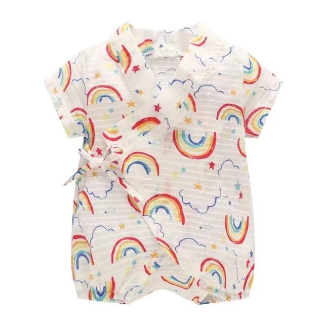 改良汉服连体爬衣睡衣服装裁剪图纸制作教程实