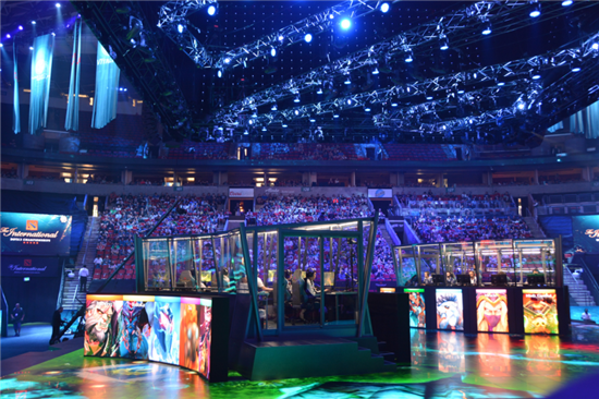 刀塔2国际电竞大赛西雅图登场 中国粉丝现场疯