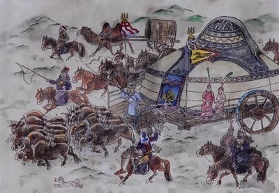 只因孙子战死,成吉思汗就下令屠城,破城之后寸草不生,女子成俘