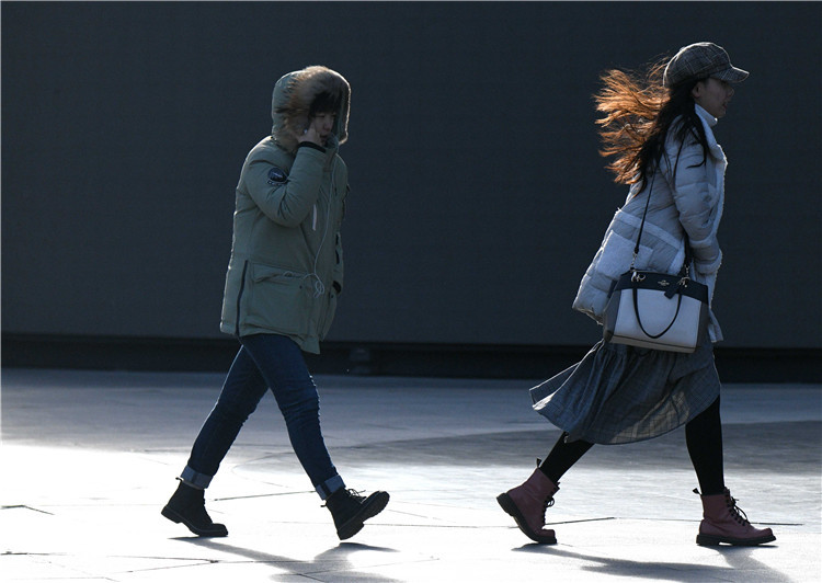 北京今日7级阵风吹袭 最高温-2℃