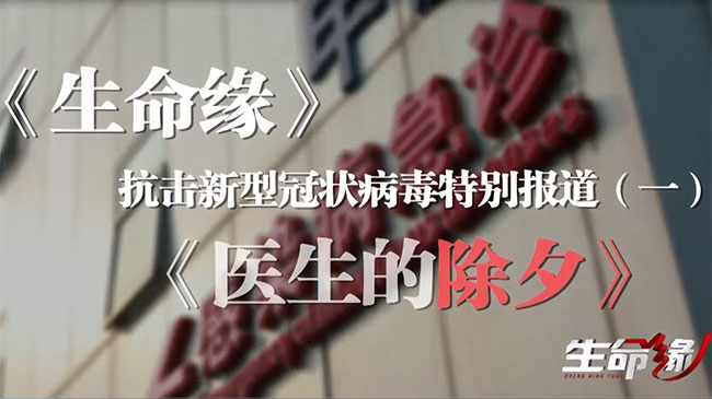 《生命缘》20200130抗击新型冠状病毒特别报道(一)医生的除夕 《生命缘》20200130抗击新型冠状病毒特别报道(一)医生的除夕