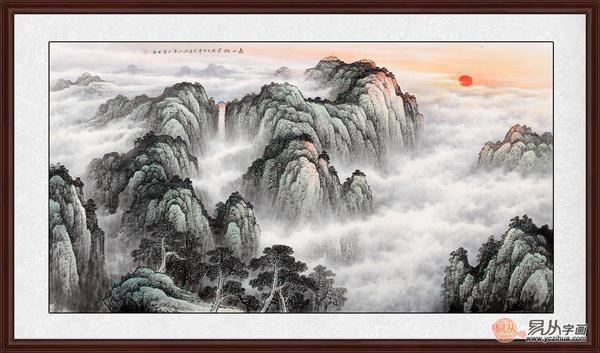 办公室墙上挂画有讲究 东南西北各方位你都挂