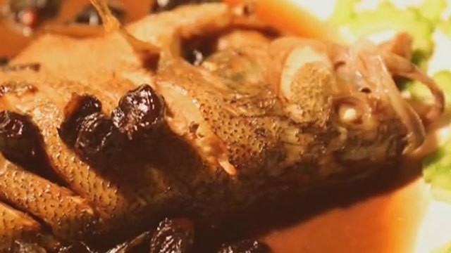 《快乐生活一点通》20180907乌梅烧鲈鱼