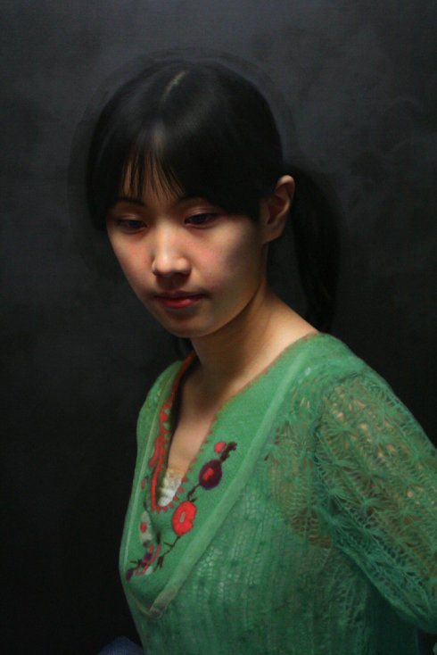 写实画家冷军价值6000万元的油画!画中的这位