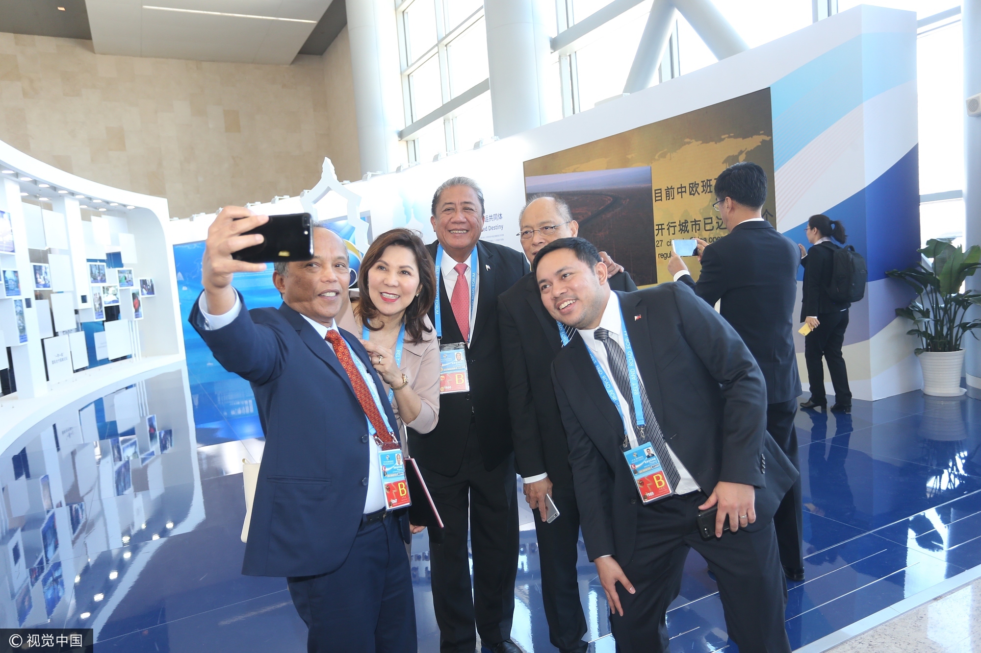 2017年5月14日上午,北京,“一带一路”国际合作高峰论坛开幕。