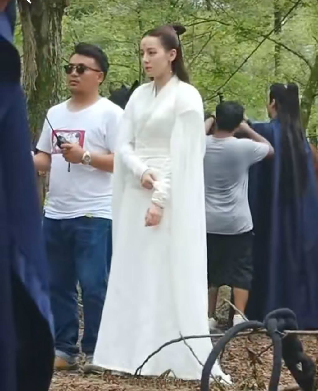 迪丽热巴新剧《三生三世枕上书》拍摄路透,热