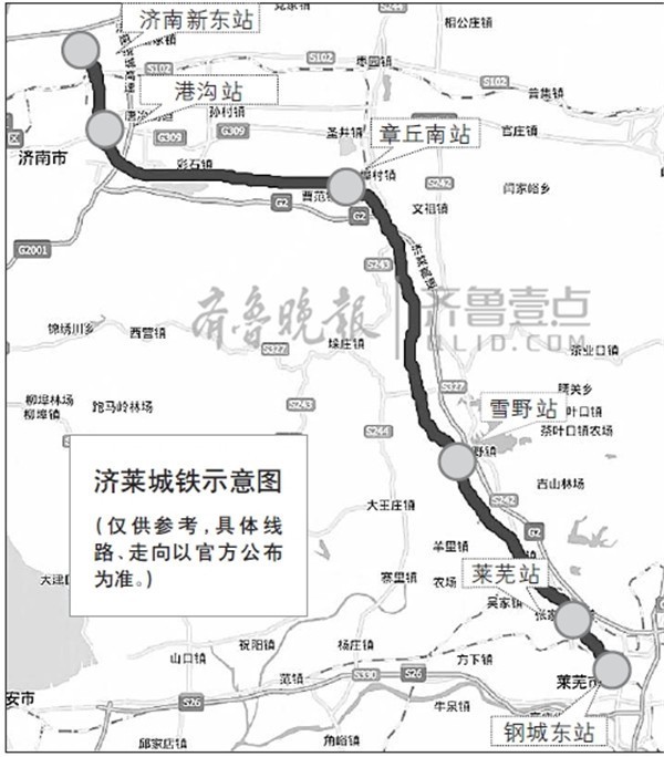 济莱高铁线路图图片