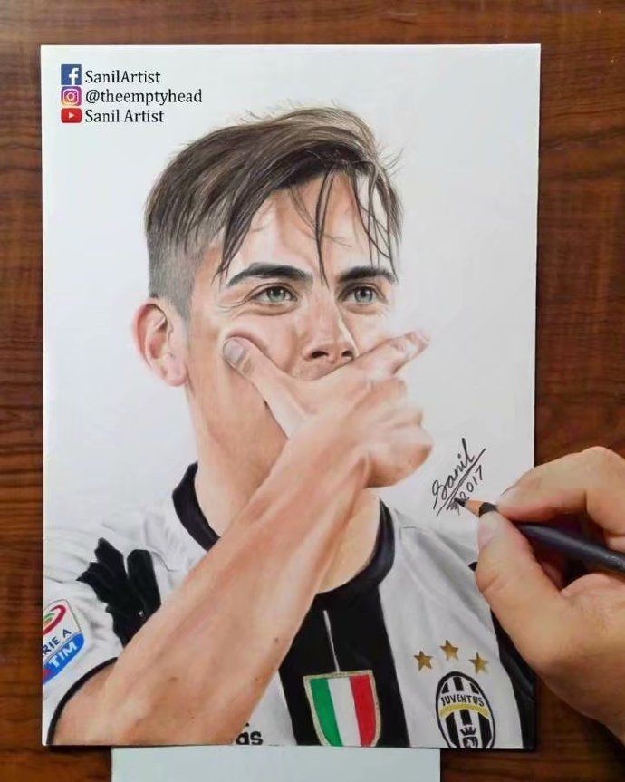 球星漫画--德赫亚、迪巴拉、布冯、阿扎尔、小