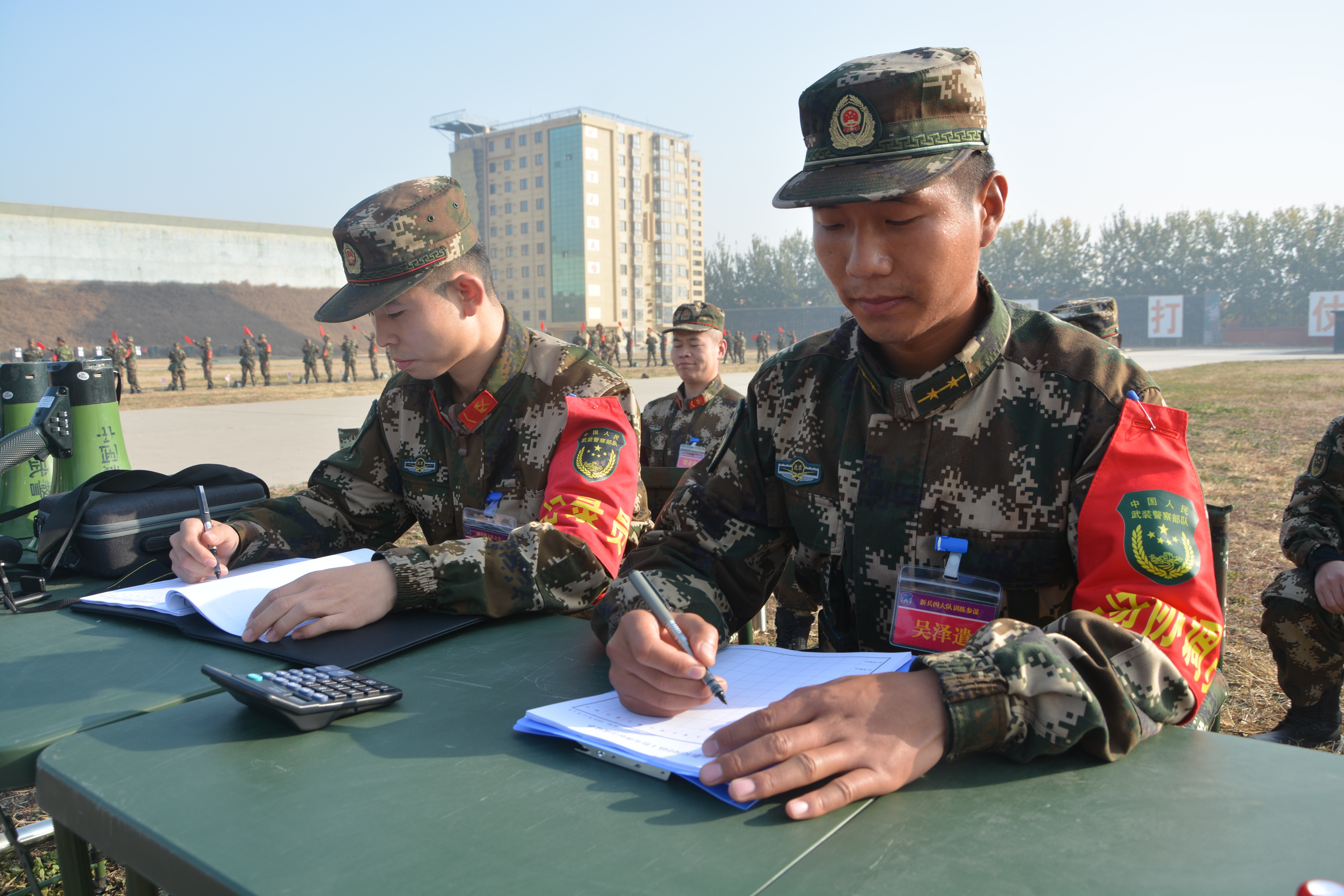 北京武警新兵训练基地图片