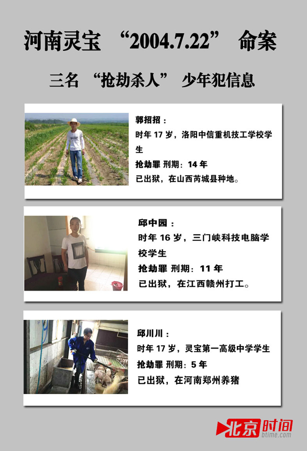 河南3“少年犯”喊冤12年 目击者称“抓错了” 河南3“少年犯”喊冤12年 目击者称“抓错了”