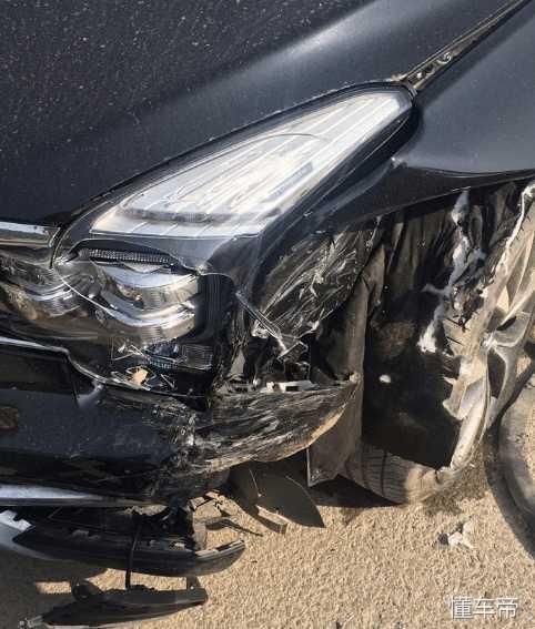 传祺GS8与雪佛兰赛欧碰撞导致断轴 车主:传祺