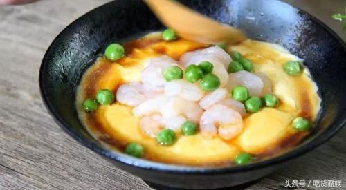 虾仁豆腐水蒸蛋,爽滑营养大人小孩都爱吃