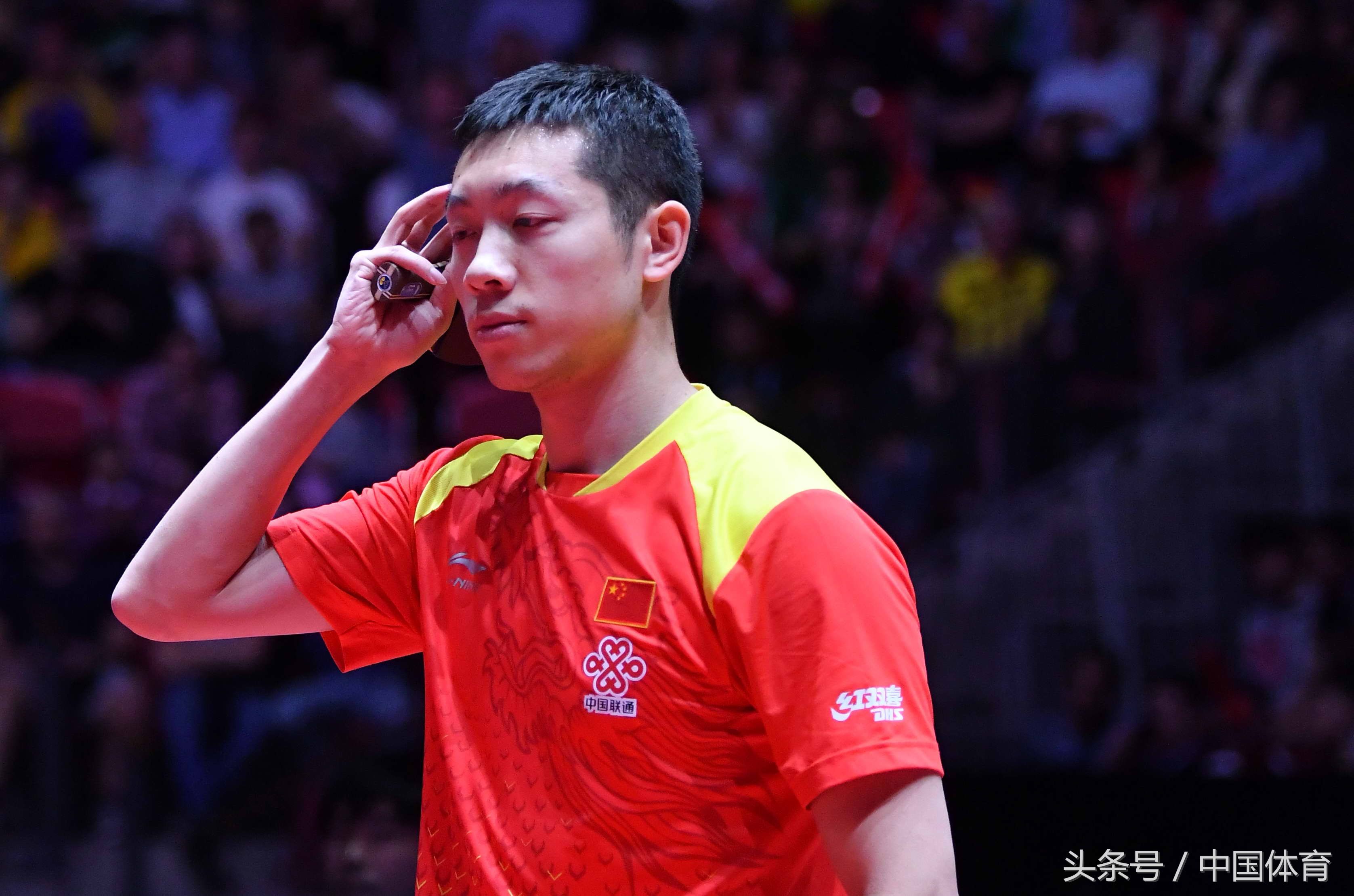 第54届世乒赛团体赛男团半决赛 中国队3比0战