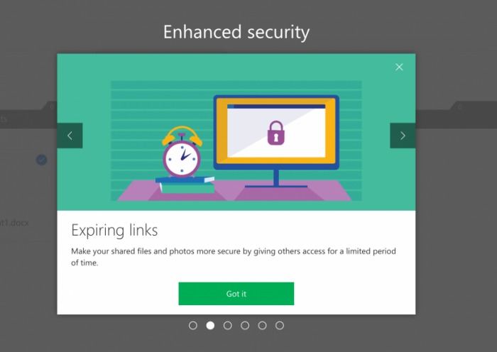 [图]Office 365用户现可分享含有效期的OneDrive文件链接
