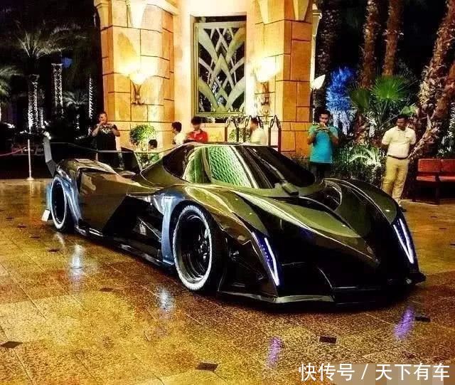 迪拜王子座驾全球就一辆,最大功率达5000马力