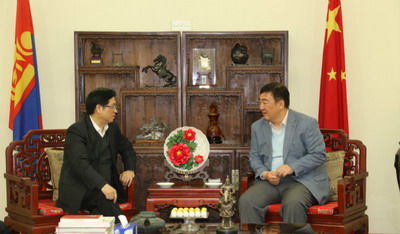 驻蒙古大使邢海明会见中国工商银行总行副行长