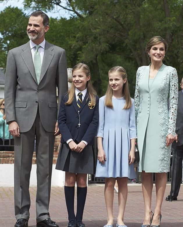 西班牙小公主生活照曝光,王室生活也犹如常人