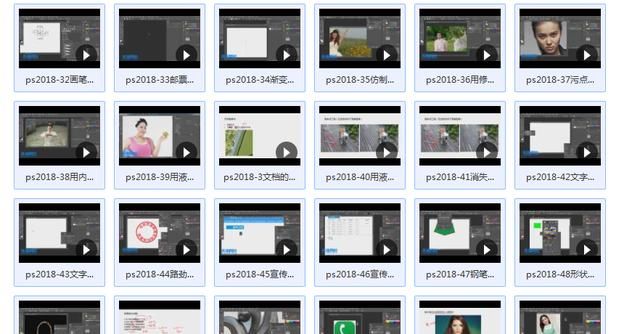 Adobe Photoshop CC2018 最新全套视频教程