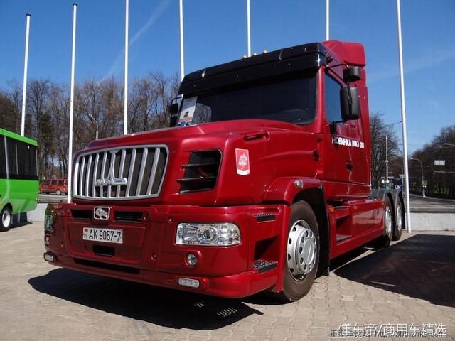 白俄罗斯猛牛 玛斯-6440两款长头卡车简介