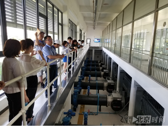 【水到渠成共发展】探访郭公庄水厂 澄清池外观酷似飞碟