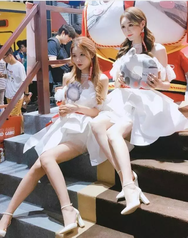 谁是2019ChinaJoy最美的ShowGirl？BOYATV带你靓丽大盘点！(图42)