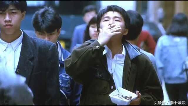 电影里吃盒饭,梁家辉神演技排名第一,周润发