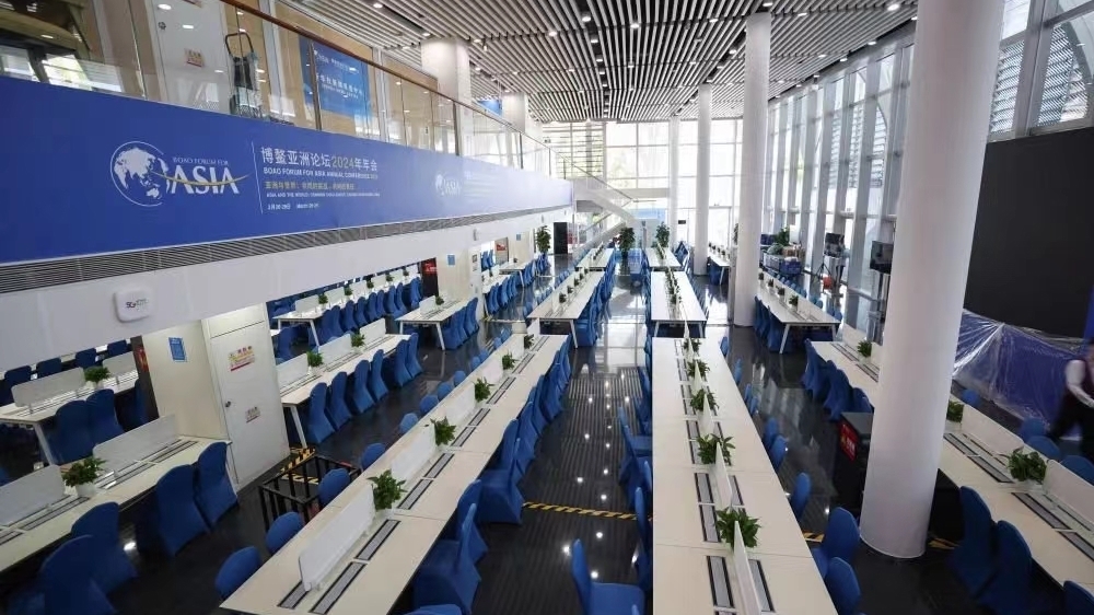 穿新“衣”，戴新“帽”！博鳌亚洲论坛新闻中心今日将启用！