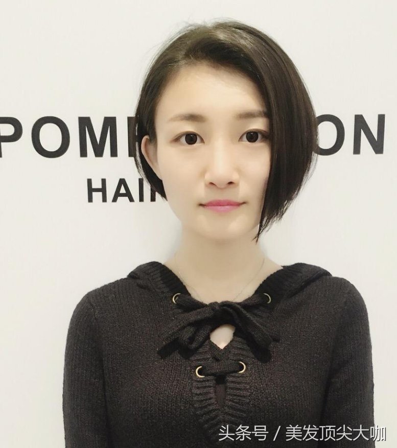 2018流行不等式短发,职业女性的最爱哦!