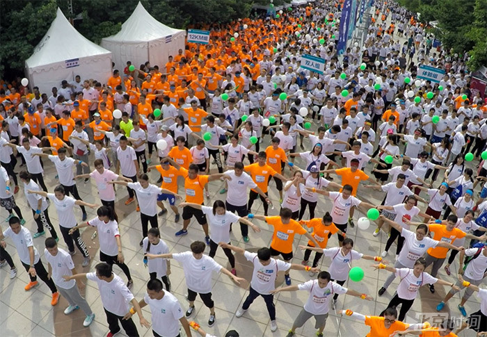U－run2016吉林大学七十周年校庆校园马拉松现场