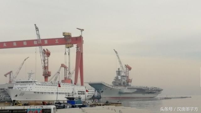 中国第二艘055大驱即将完工,002型航母海试在