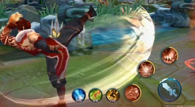 王者荣耀 裴擒虎3D视角下变身老虎后就是一个