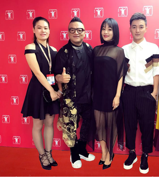 陈红阳出席上海电影节萱兰国际品牌知名度再度