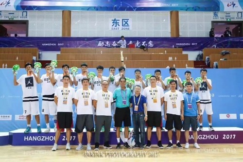 广东男篮在第十三届全国学生运动会篮球赛中斩获佳绩