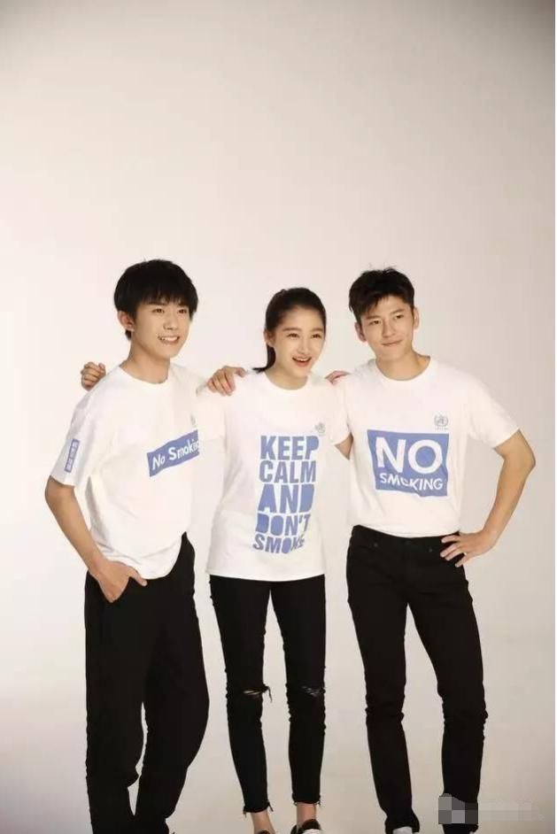 关晓彤成男星身高测谎仪,易烊千玺与她同框都