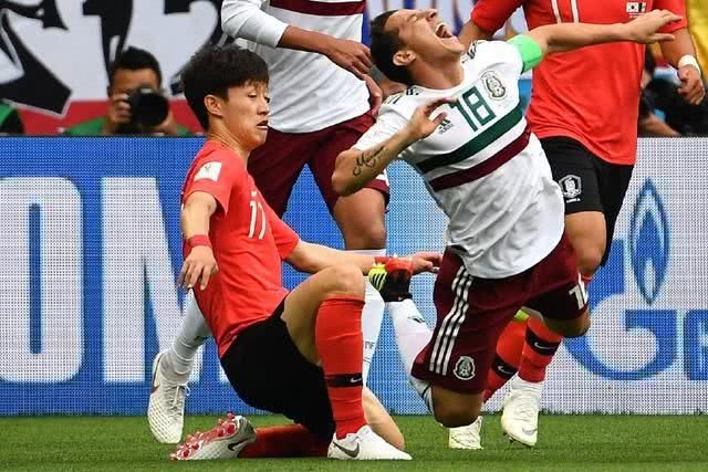 世界杯上的暴力足球,韩国2场47次犯规,第一脏