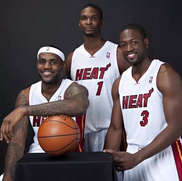 NBA历史最强三巨头排行是不是这样
