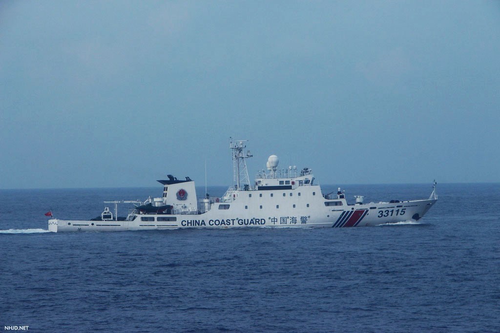 中国15艘海警船保卫钓鱼岛 史上最多
