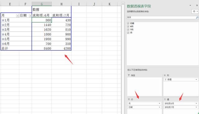 Excel透视表联合运用条件格式,高效显示数据,轻